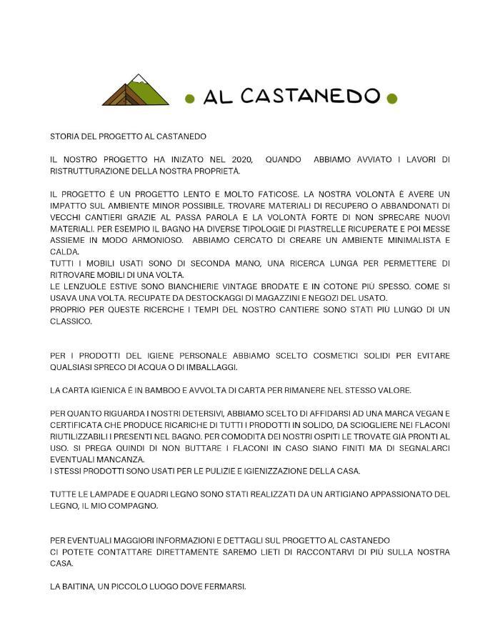 Al Castanedo Villa Домодосола Екстериор снимка